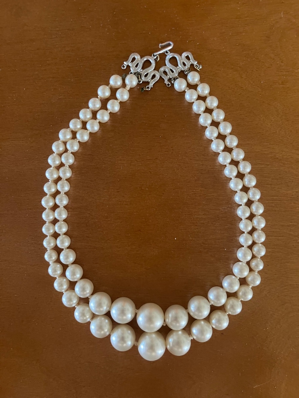 Vintage Faux Pearl Necklace